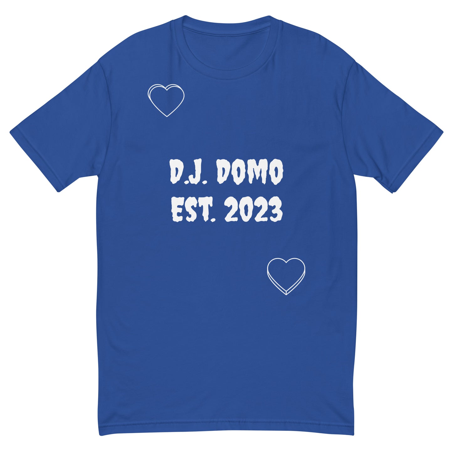 D.J. Domo "Love Language" Men's Short Sleeve T-shirt Multi Color/White