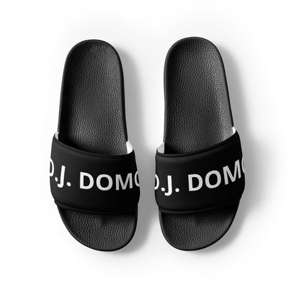 D.J. Domo "Classic" Men Slides Black/Black or White Bottoms