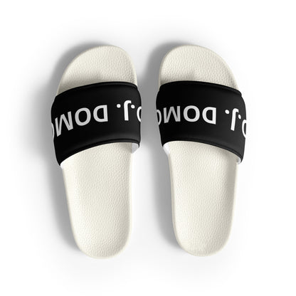 D.J. Domo "Classic" Men Slides Black/Black or White Bottoms