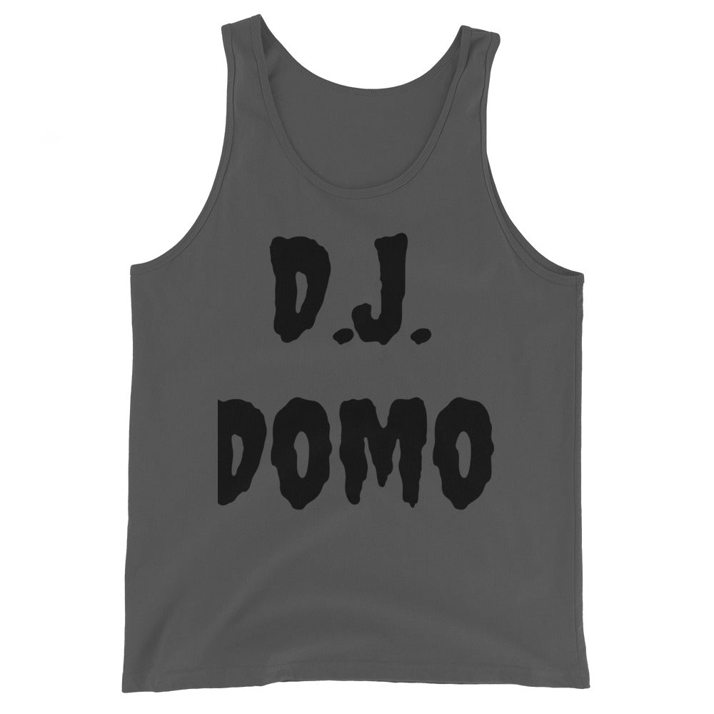 D.J. Domo "Experienced" Unisex Tank Top Multi Color/Black