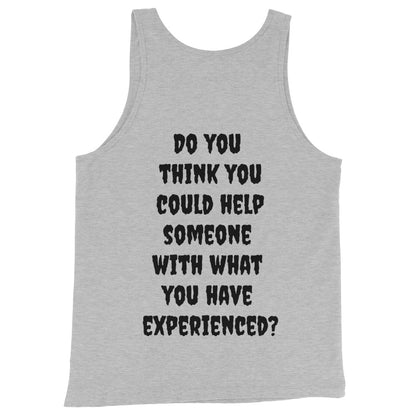 D.J. Domo "Experienced" Unisex Tank Top Multi Color/Black