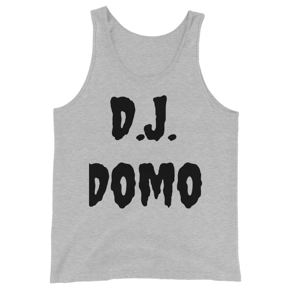 D.J. Domo "Experienced" Unisex Tank Top Multi Color/Black