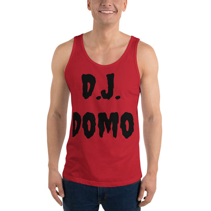 D.J. Domo "Experienced" Unisex Tank Top Multi Color/Black