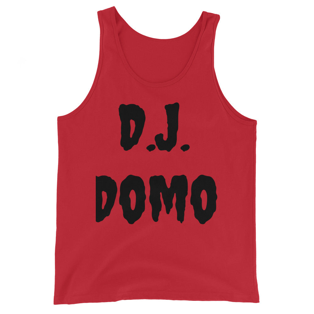 D.J. Domo "Experienced" Unisex Tank Top Multi Color/Black