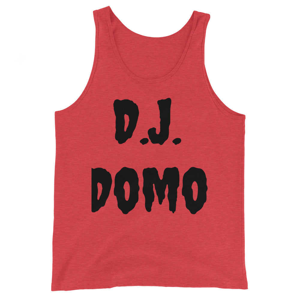 D.J. Domo "Experienced" Unisex Tank Top Multi Color/Black