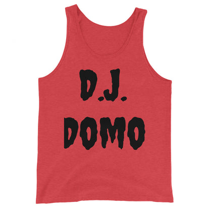 D.J. Domo "Experienced" Unisex Tank Top Multi Color/Black