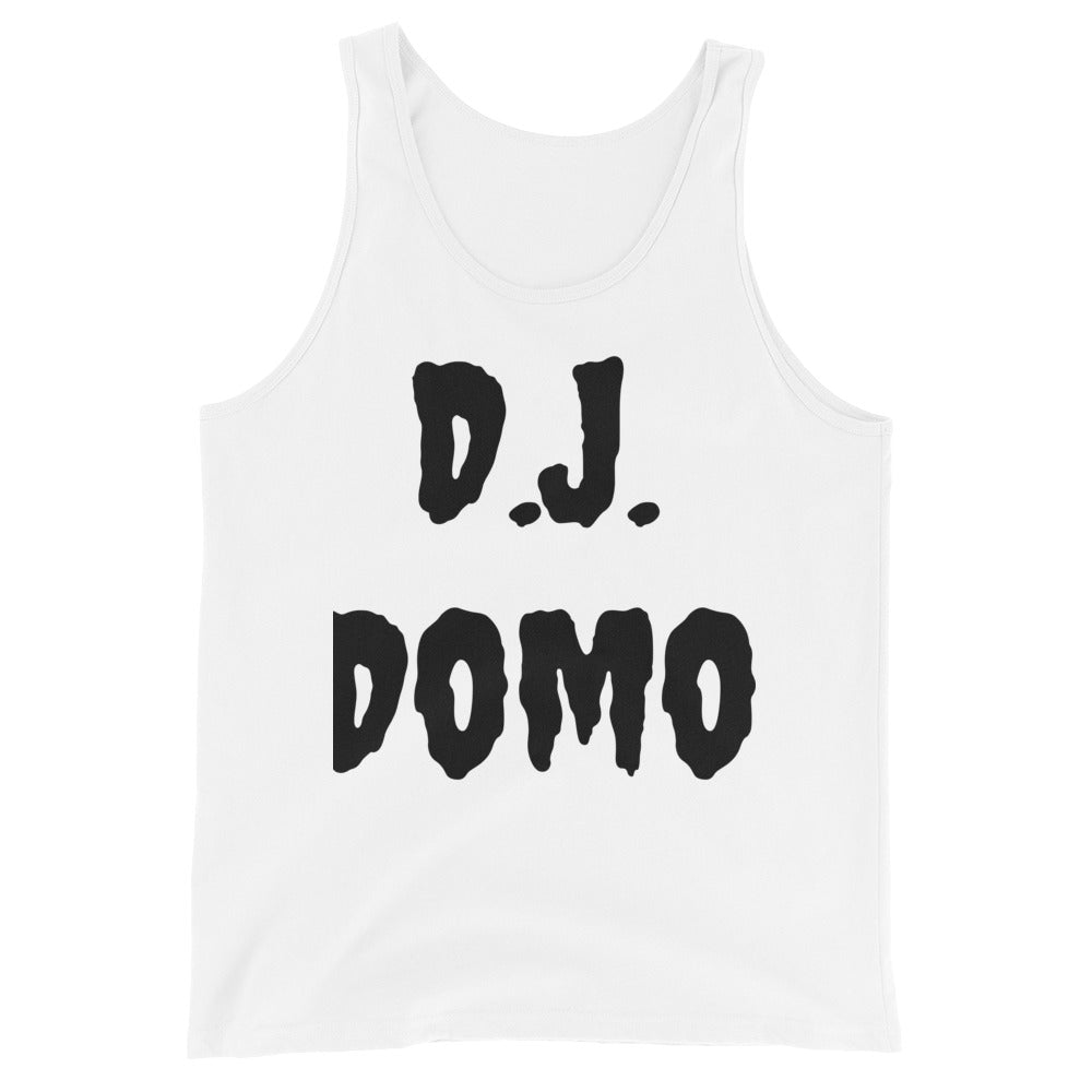 D.J. Domo "Experienced" Unisex Tank Top Multi Color/Black