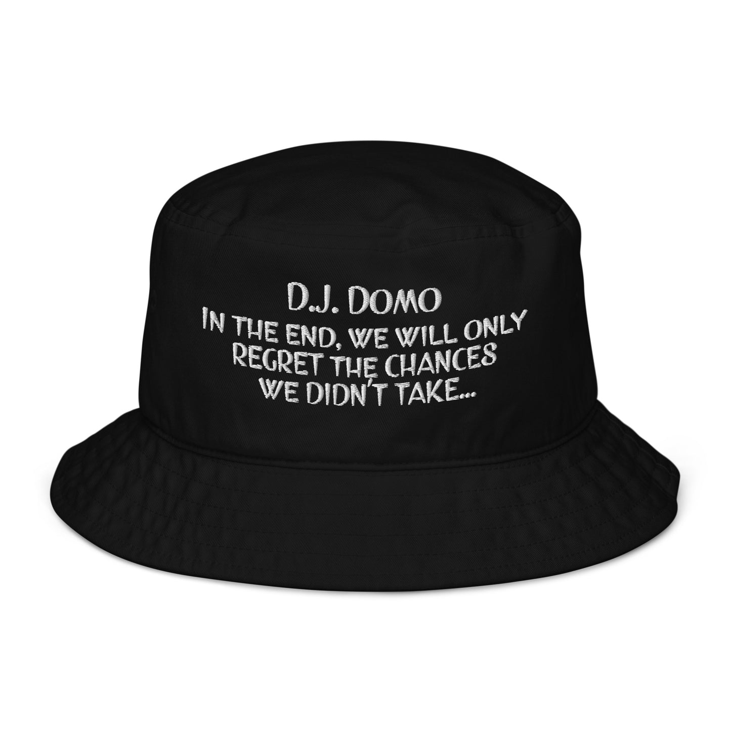 D.J. Domo "REGRET" Bucket Hat Multi Colors/White