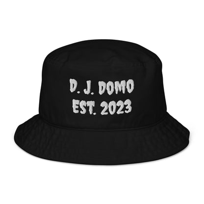 D.J. Domo "Est" Bucket Embroidery Hat Multi Colors/White