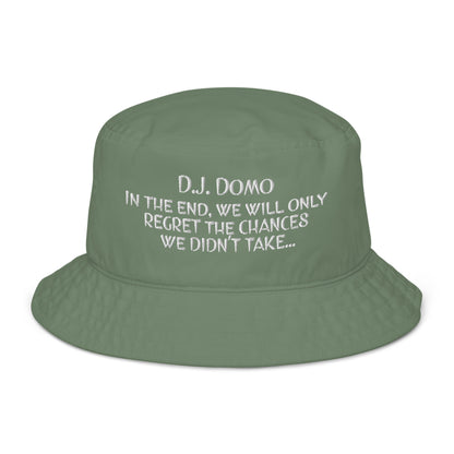 D.J. Domo "REGRET" Bucket Hat Multi Colors/White