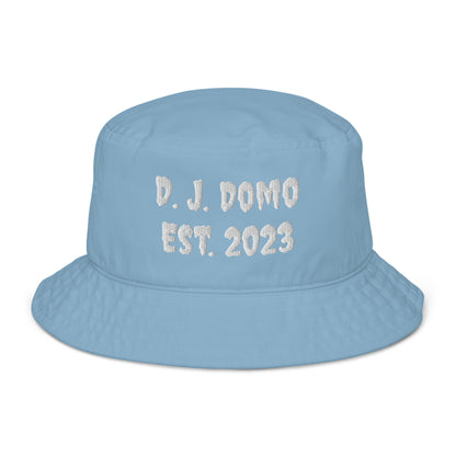 D.J. Domo "Est" Bucket Embroidery Hat Multi Colors/White