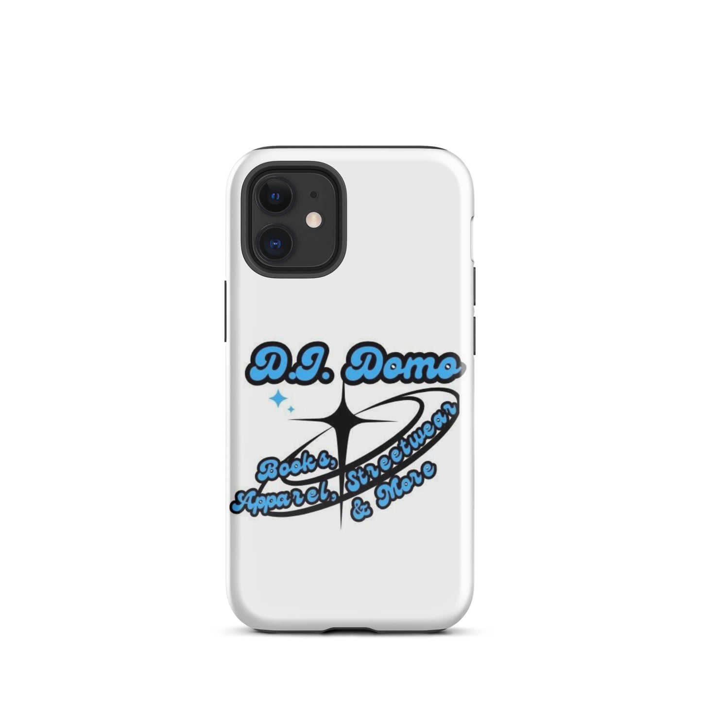 D.J. Domo "And More" Tough Case for iPhone® White/Blue/Black