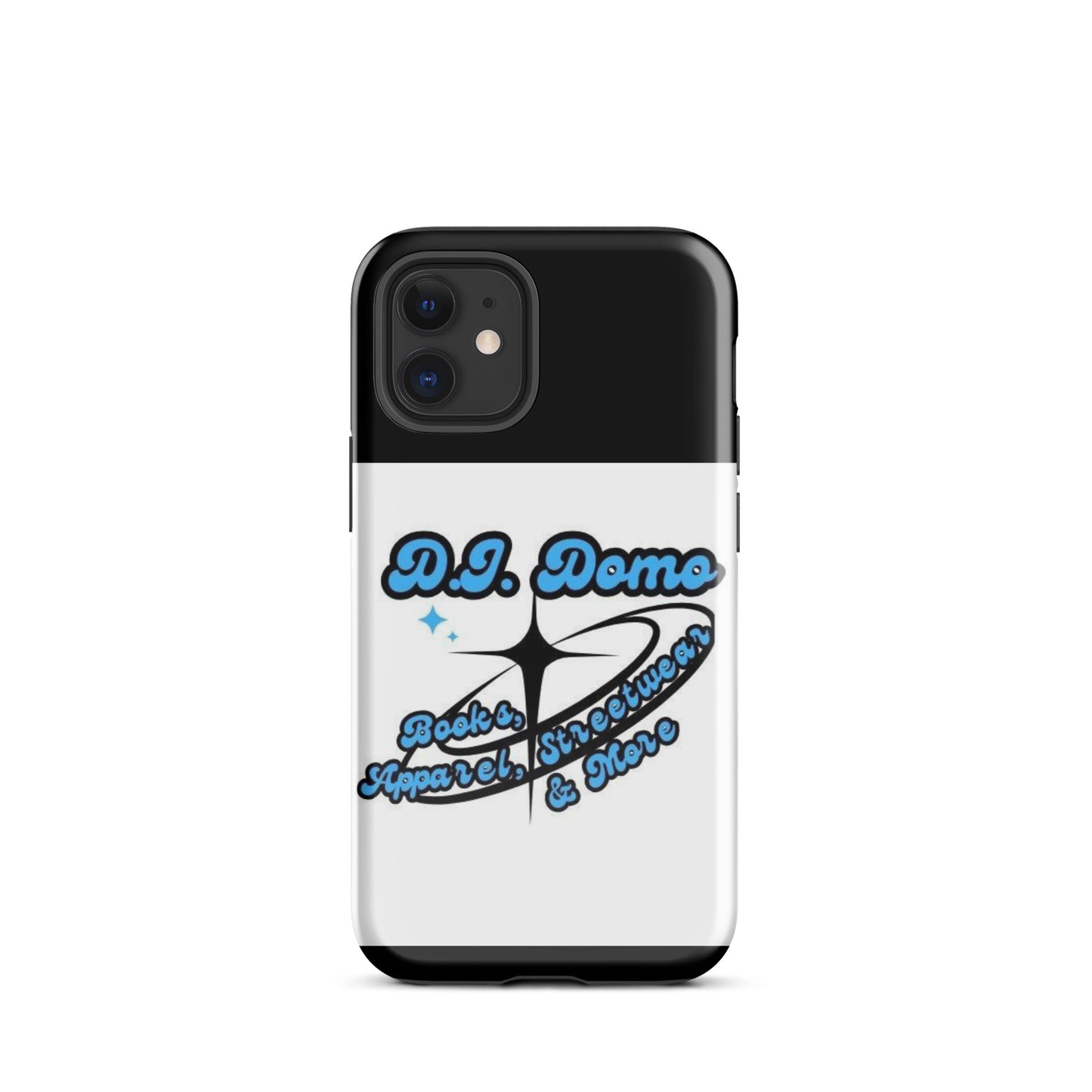 D.J. Domo "And More" Tough Case for iPhone® Black/White/Blue