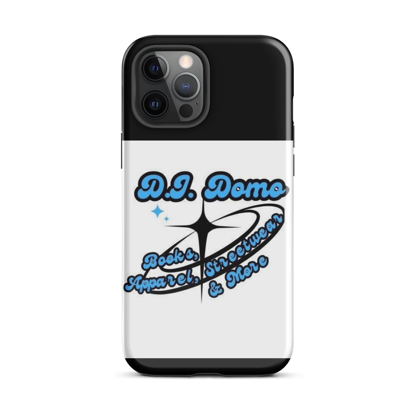 D.J. Domo "And More" Tough Case for iPhone® Black/White/Blue