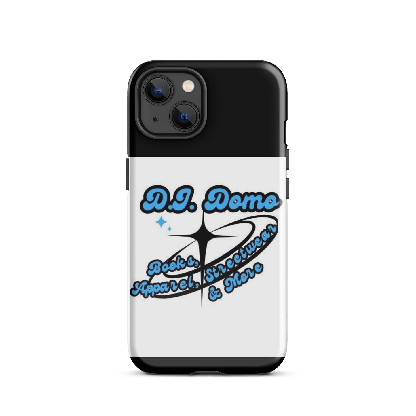 D.J. Domo "And More" Tough Case for iPhone® Black/White/Blue