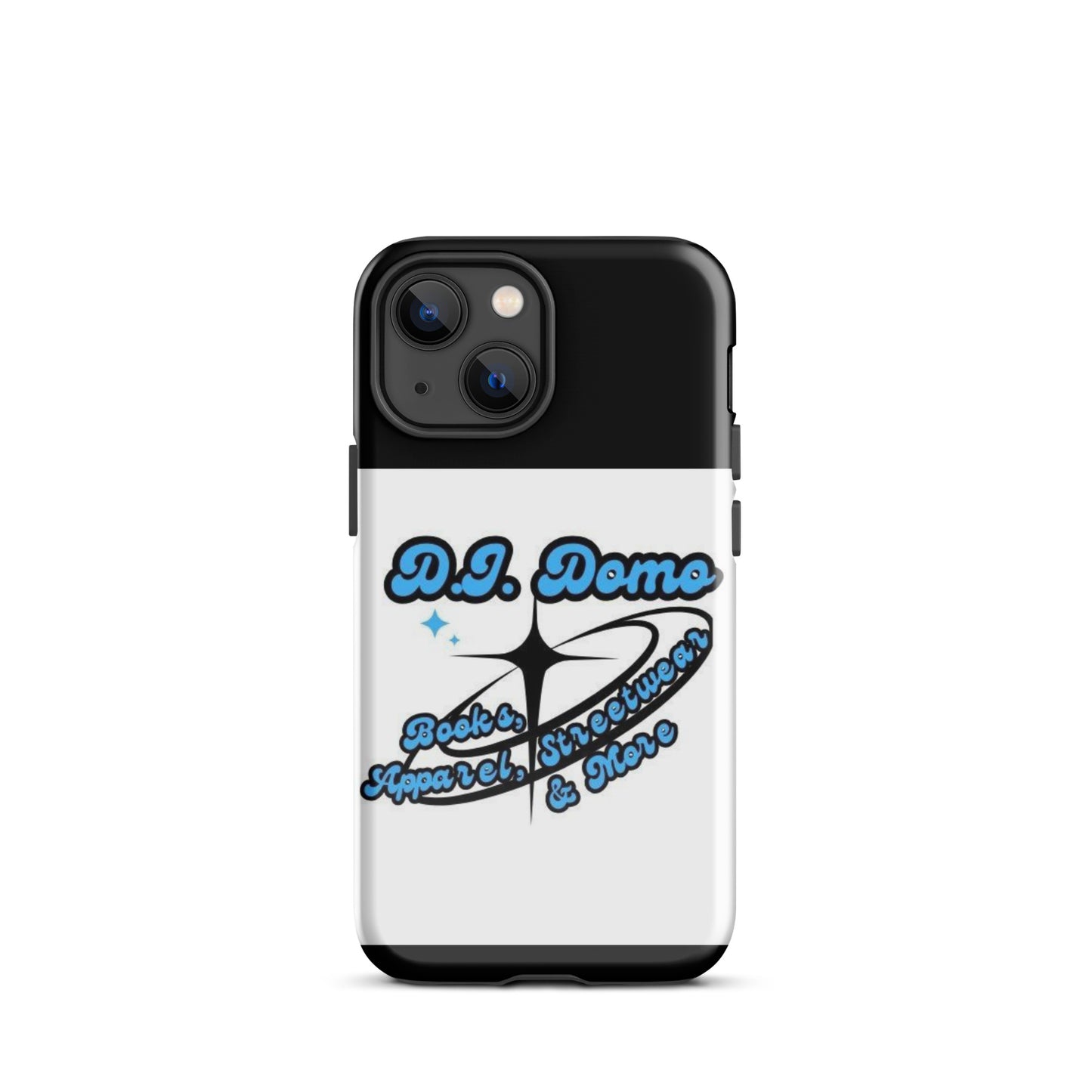 D.J. Domo "And More" Tough Case for iPhone® Black/White/Blue