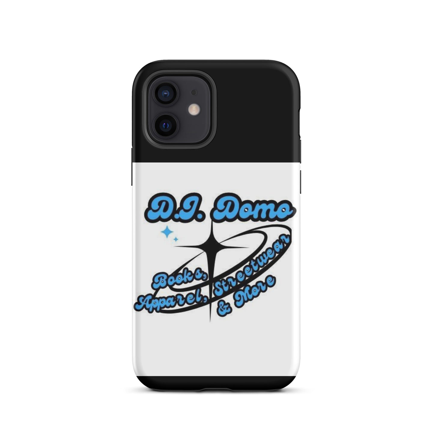 D.J. Domo "And More" Tough Case for iPhone® Black/White/Blue