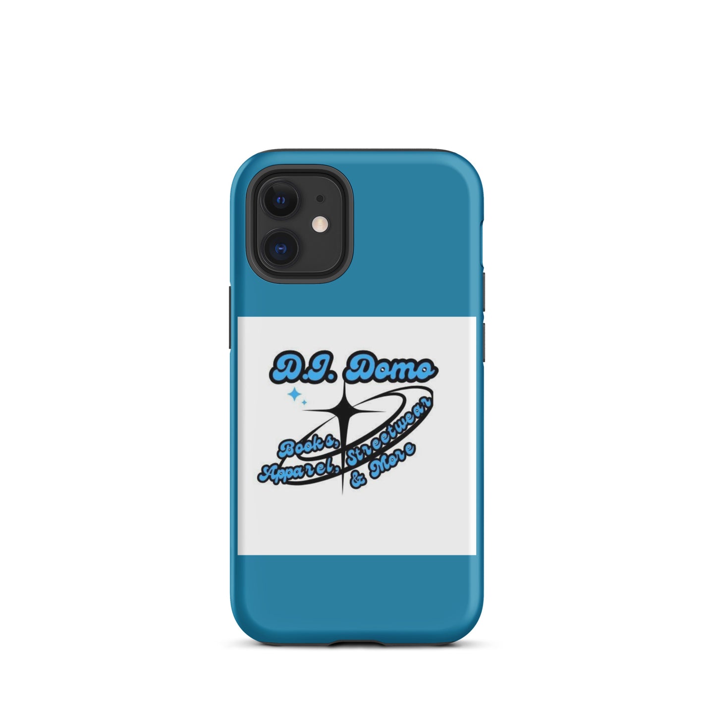 D.J. Domo "And More" Tough Case for iPhone® Blue/White/Black