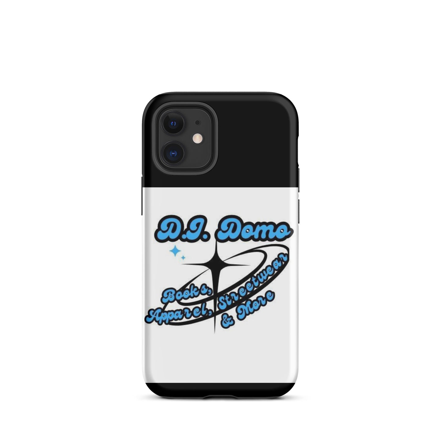 D.J. Domo "And More" Tough Case for iPhone® Black/White/Blue