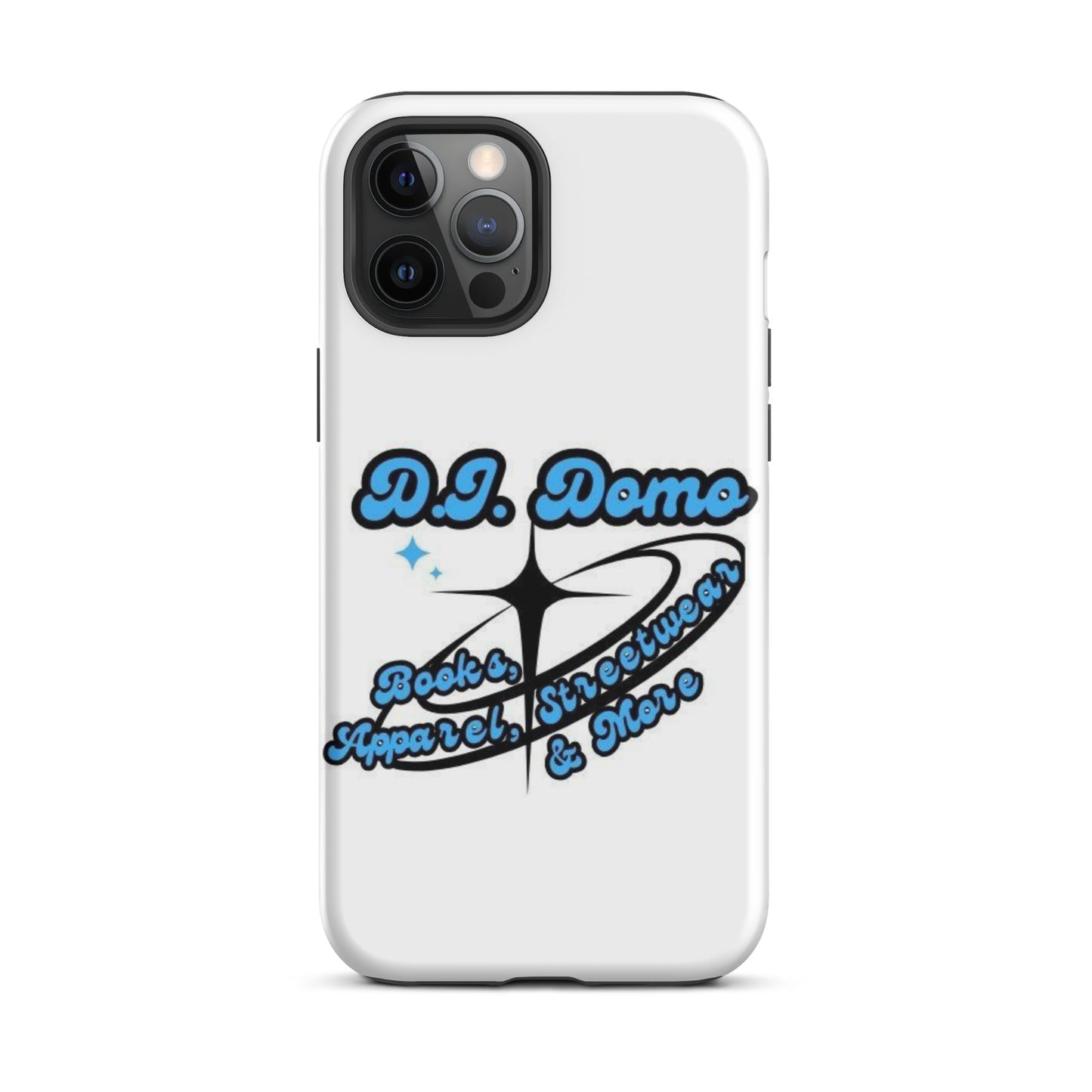 D.J. Domo "And More" Tough Case for iPhone® White/Blue/Black