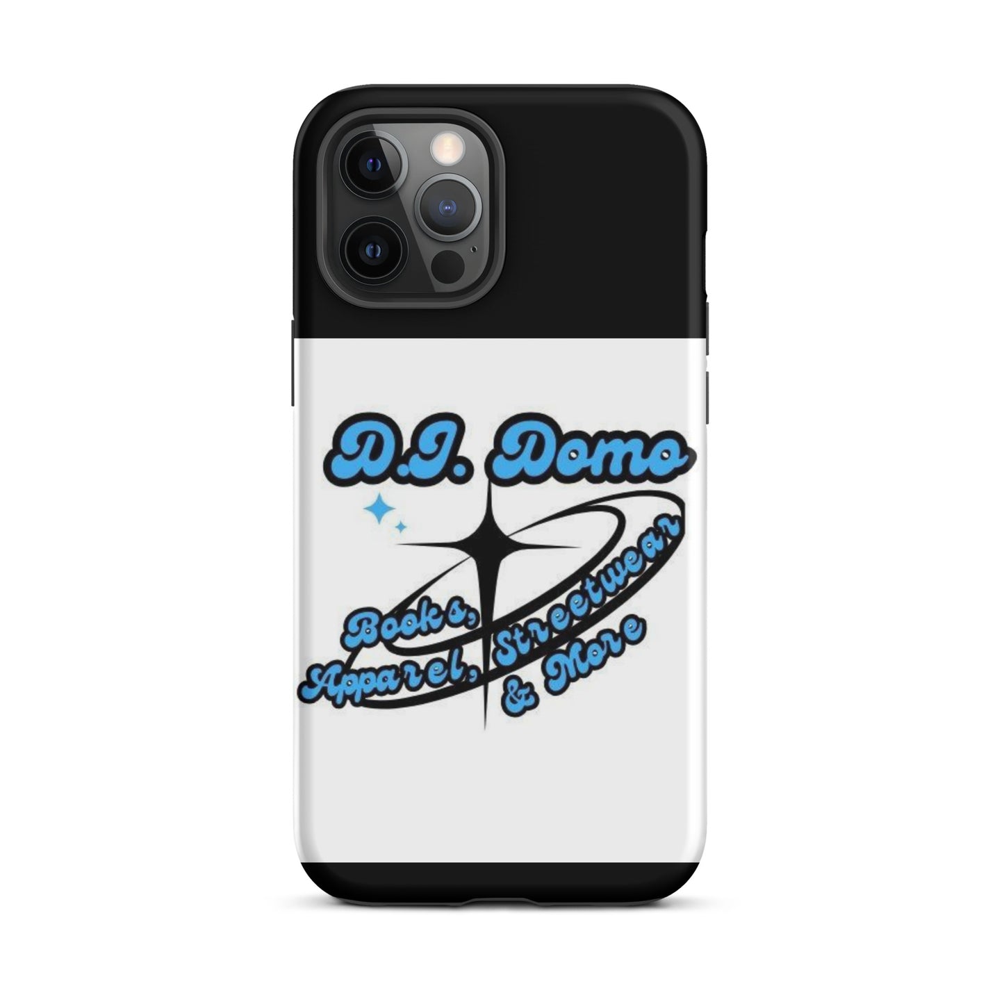 D.J. Domo "And More" Tough Case for iPhone® Black/White/Blue