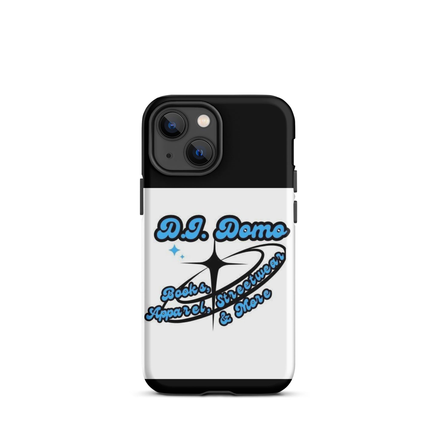 D.J. Domo "And More" Tough Case for iPhone® Black/White/Blue