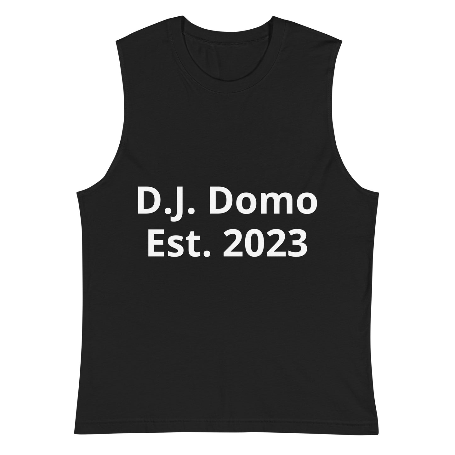 D.J. Domo "Pay it Forward" Unisex Muscle Shirt Black/White