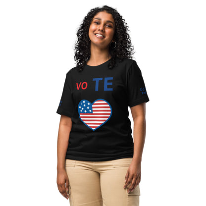 D.J. Domo "Vote1" Unisex T-Shirts