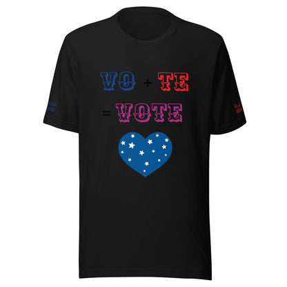 D.J. Domo "Vote2" Unisex T-Shirts