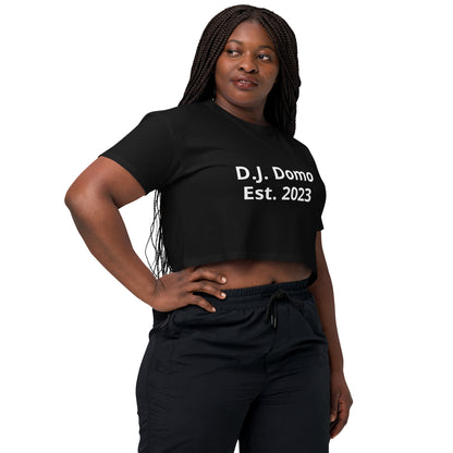 D.J. Domo "Pay it Forward" Women’s Crop Top Multi Color/White