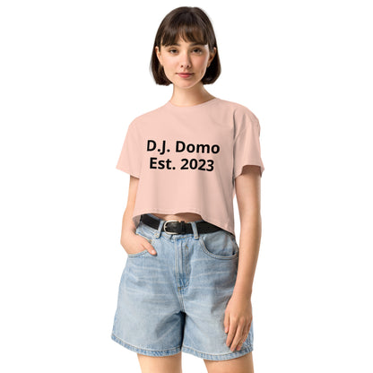 D.J. Domo "M vs Y" Women’s Crop Top Multi Color/Black