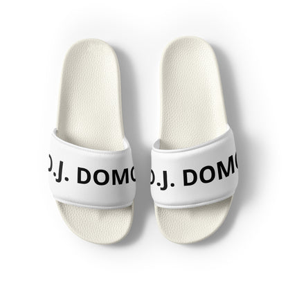 D.J. Domo "Classic" Women Slides White/White or Black Bottoms