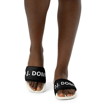 D.J. Domo "Classic" Women Slides Black/Black or White Bottoms