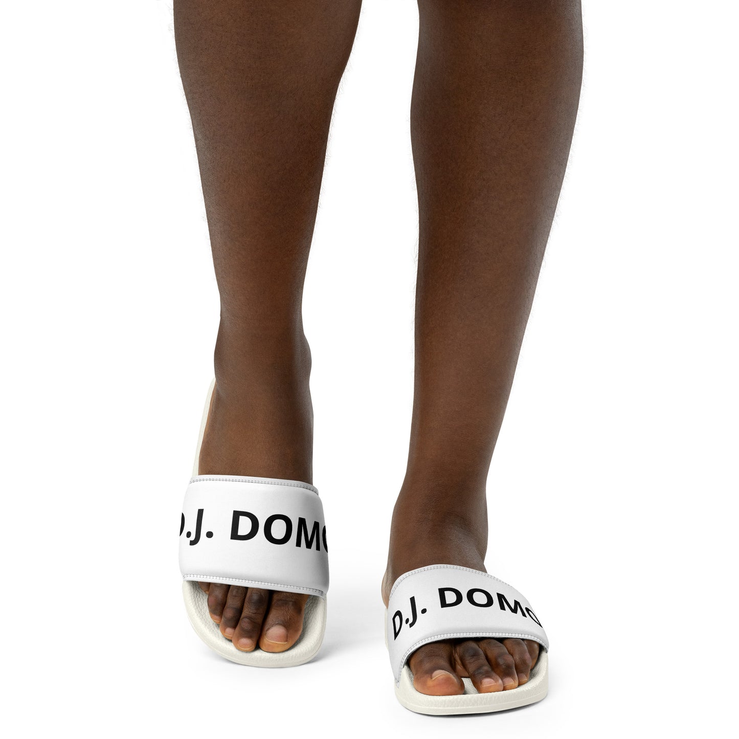 D.J. Domo "Classic" Women Slides White/White or Black Bottoms