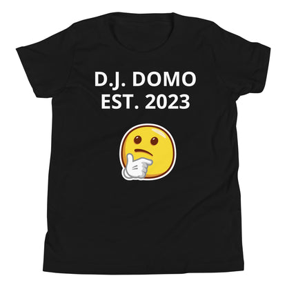 D.J. Domo "L or F" Youth Unisex Short Sleeve T-Shirts Multi Colors/White