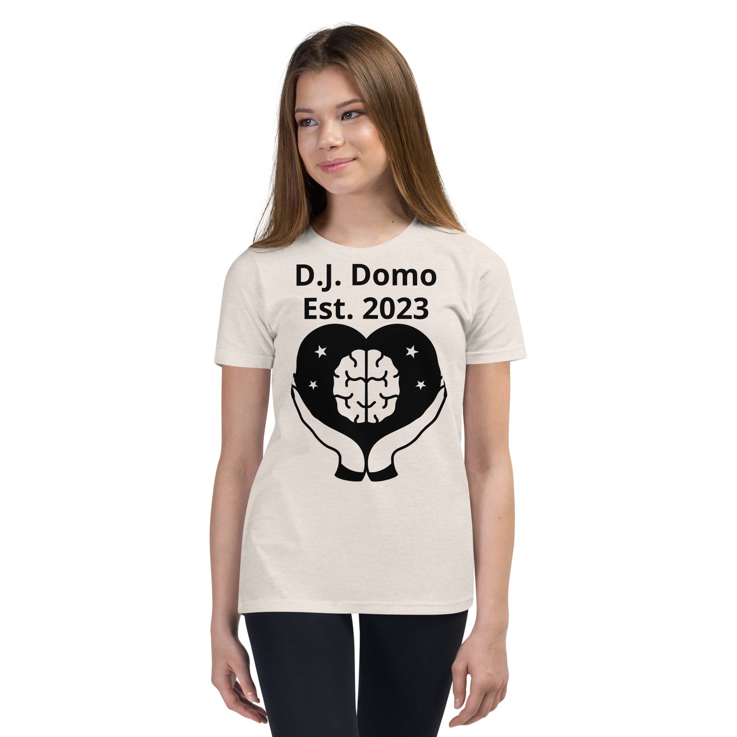 D.J. Domo "Priorities" Youth Unisex Short Sleeve T-Shirts Multi Colors/Black