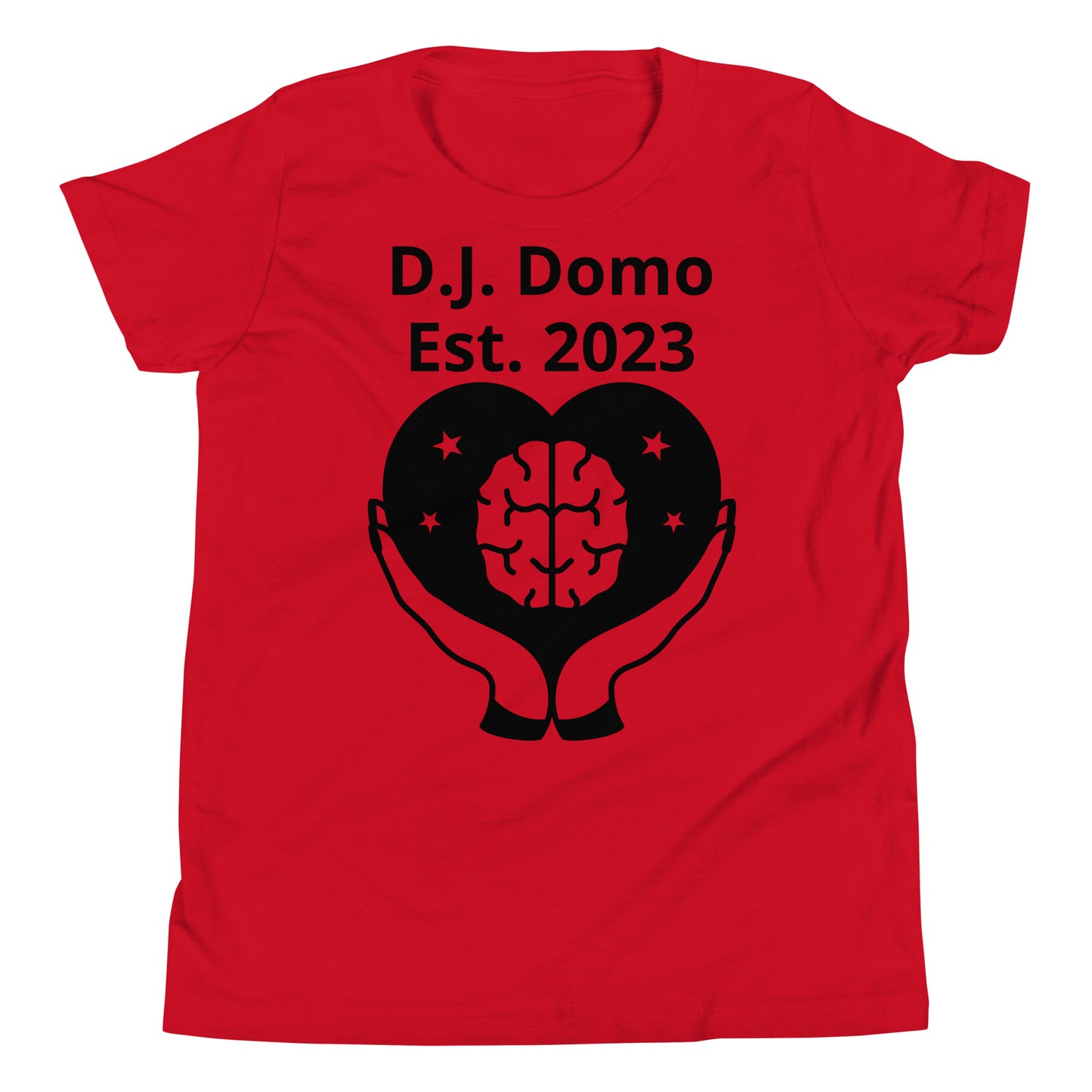 D.J. Domo "Priorities" Youth Unisex Short Sleeve T-Shirts Multi Colors/Black